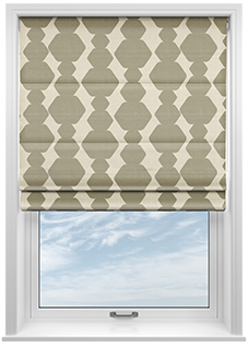 Construct, Burnt Sugar - Roman Blind